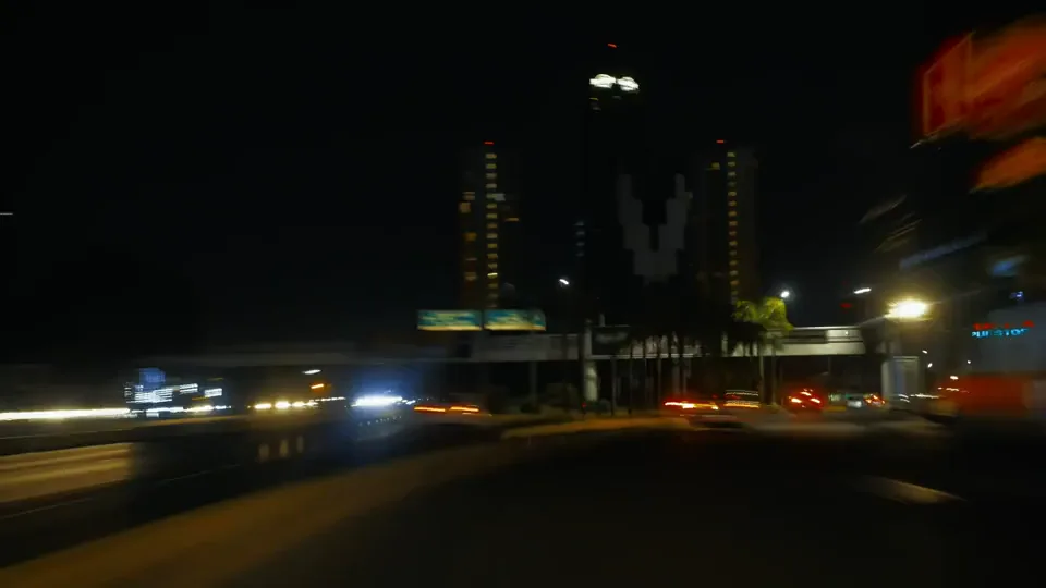 Night video upscaling: inspect detail and noise